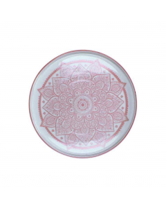 Pink Ceramic Coaster (21.5 cm)