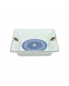 Blue Ceramic Ashtray (12.8 cm)